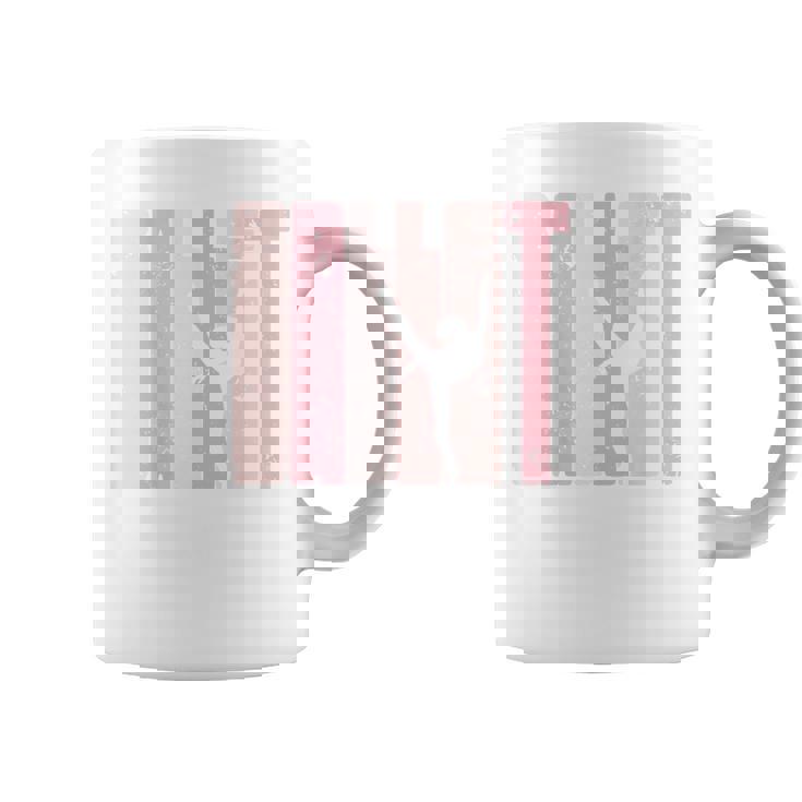 バレエ カットアウト アラベスク バックプリント ダンス コーヒーマグ