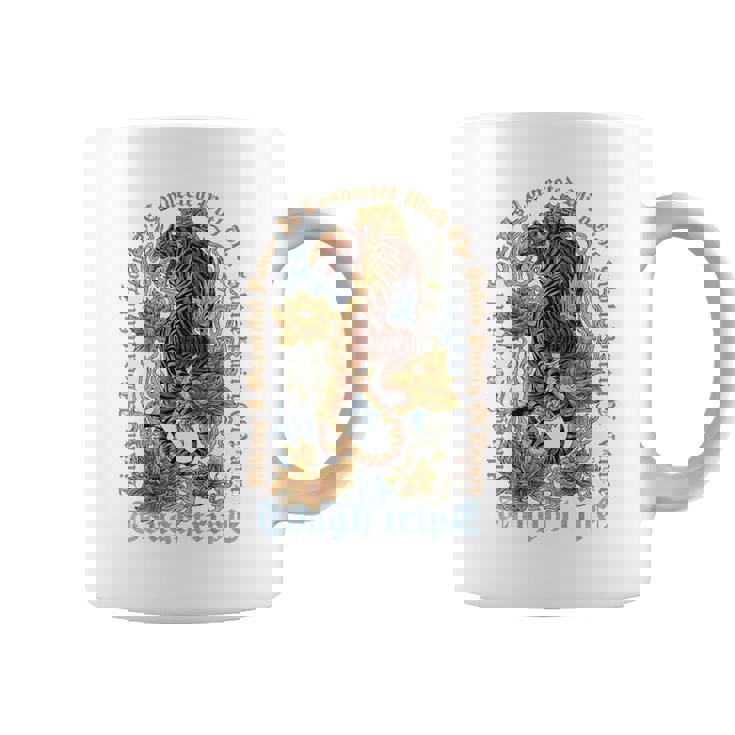 ヒップホップ ビンテージ レトロ アーバン Y2k Hip Hop バックプリント ストリートウェア タイガー コーヒーマグ