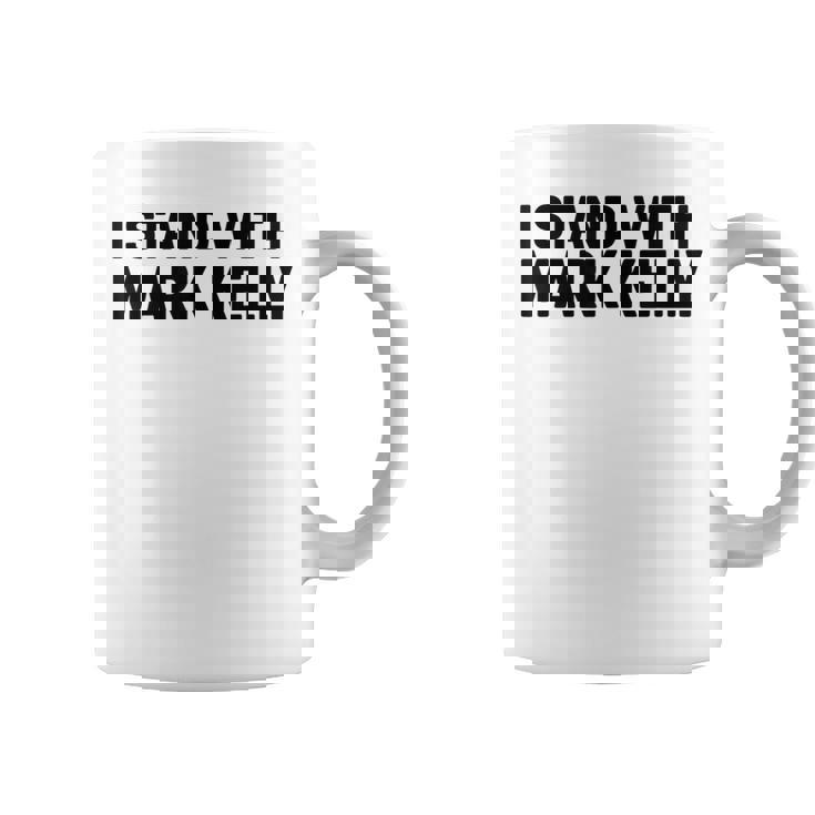 マーク・ケリーと立ち、投票ブルー、政治アパレル2026 コーヒーマグ