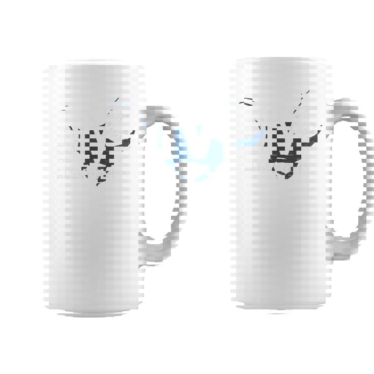 モルディブダイブマンタダイビング 長袖tシャツ コーヒーマグ