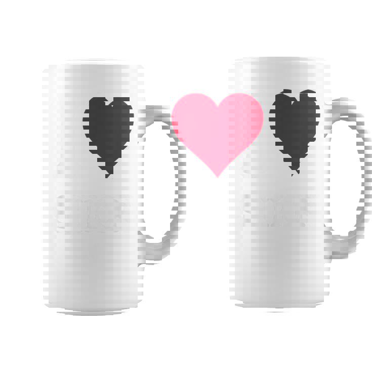 レッドハート I Lovehion コーヒーマグ