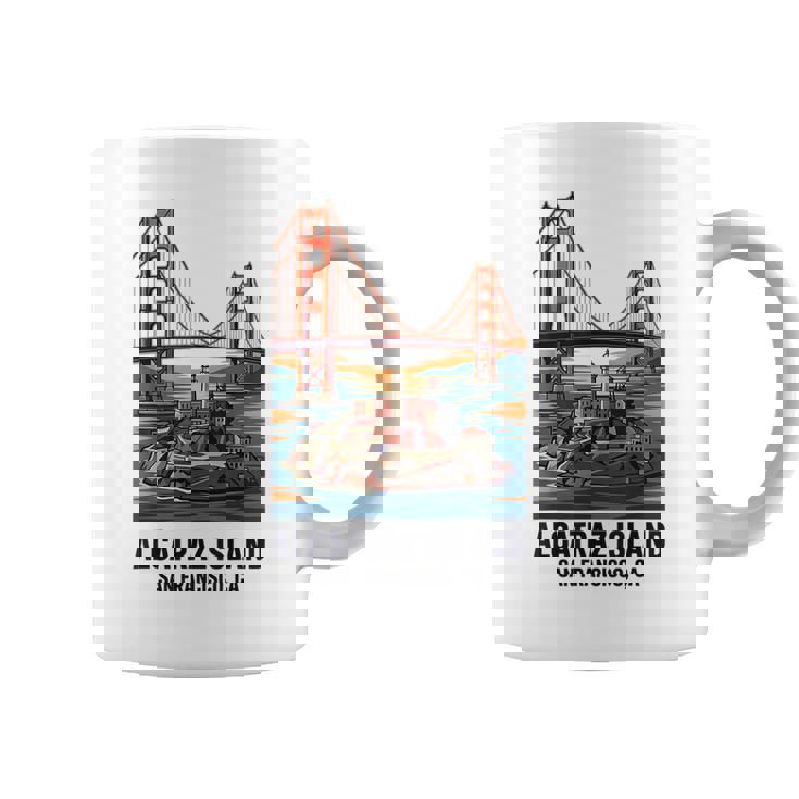 ヴィンテージ アルカトラズ島 サンフランシスコ ゴールデンゲート ベイエリア コーヒーマグ