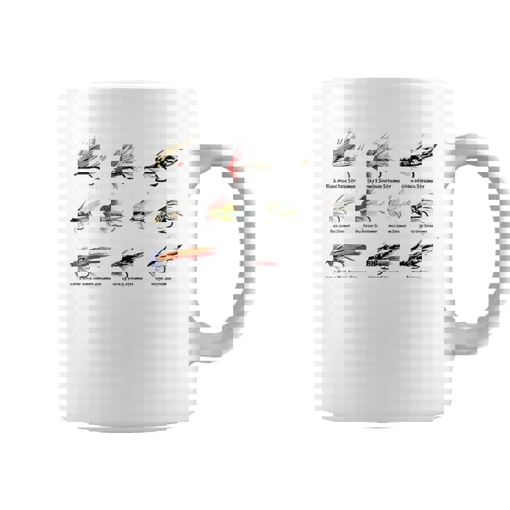 ヴィンテージ フライフィッシングルアー カラーtシャツ コーヒーマグ