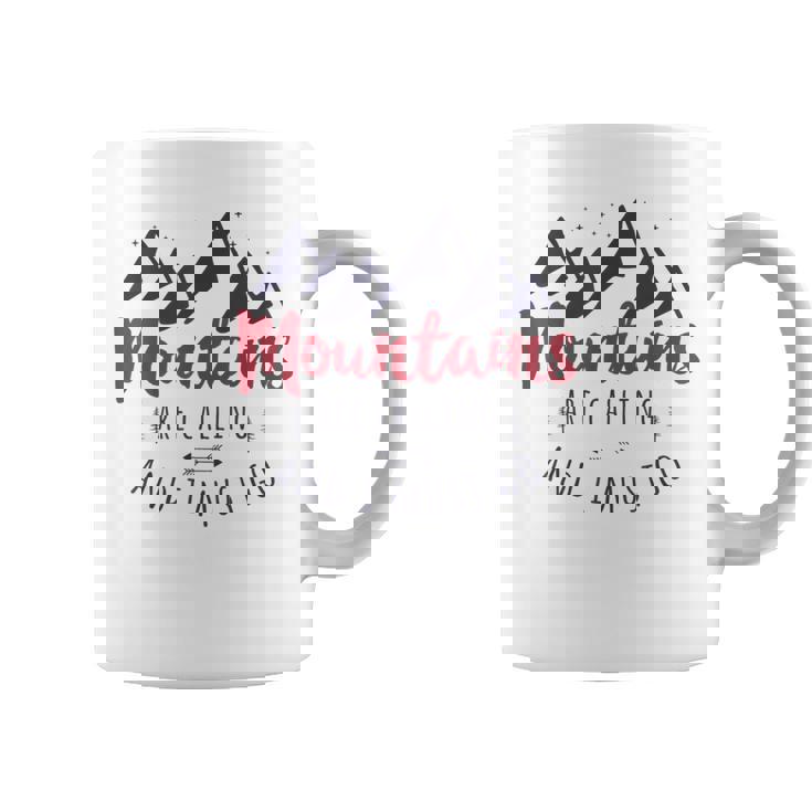 山が呼んでいるし、私は行かなければならない Wanderlust コーヒーマグ