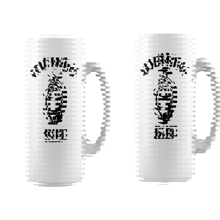 政府発行手榴弾シャツ コーヒーマグ