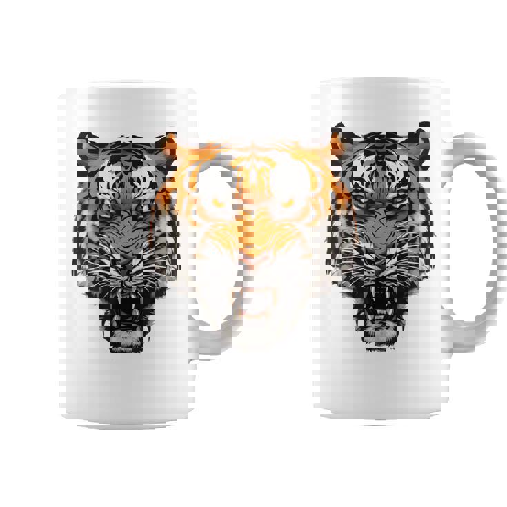 虎の肖像画 虎の恋人 野生動物 森の恋人 コーヒーマグ