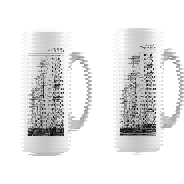 送電鉄塔 -Pylonphilia- コーヒーマグ