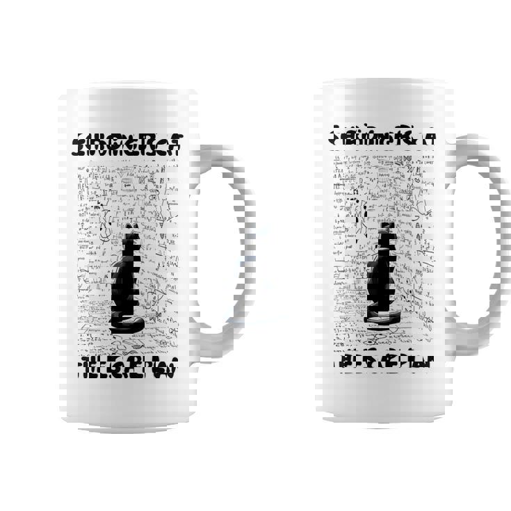 量子物理学教師シュレーディンガーの猫 脱出計画 コーヒーマグ