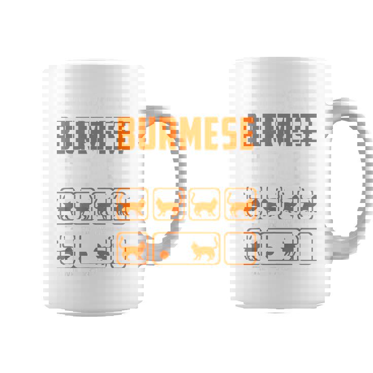 頑固なビルマの猫 トリックおもしろ子猫愛好家 コーヒーマグ