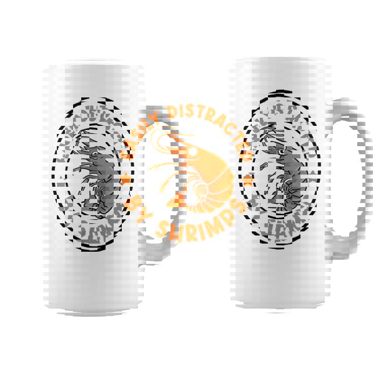 魚介類と海老に気を取られて 面白い海老 コーヒーマグ