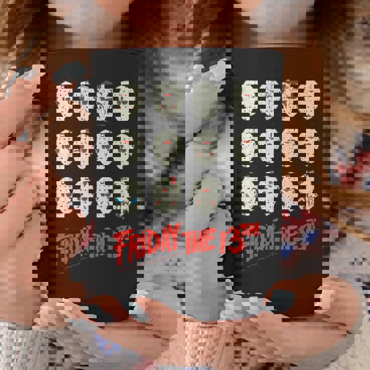 13日の金曜日 ハロウィン デザインマスク コーヒーマグ 面白い贈り物