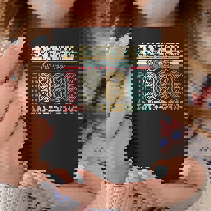 40 歳の誕生日 男性 オリジナル ヴィンテージ 1986 年 ギフト 長袖tシャツ コーヒーマグ 面白い贈り物