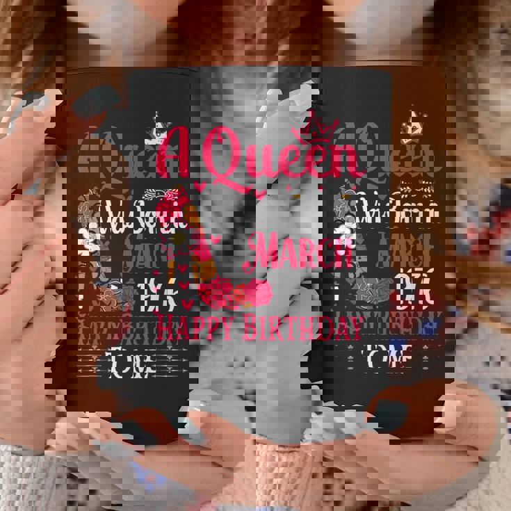 49歳の誕生日 ハイヒール A Queen Was Born In 3月 1976 コーヒーマグ 面白い贈り物