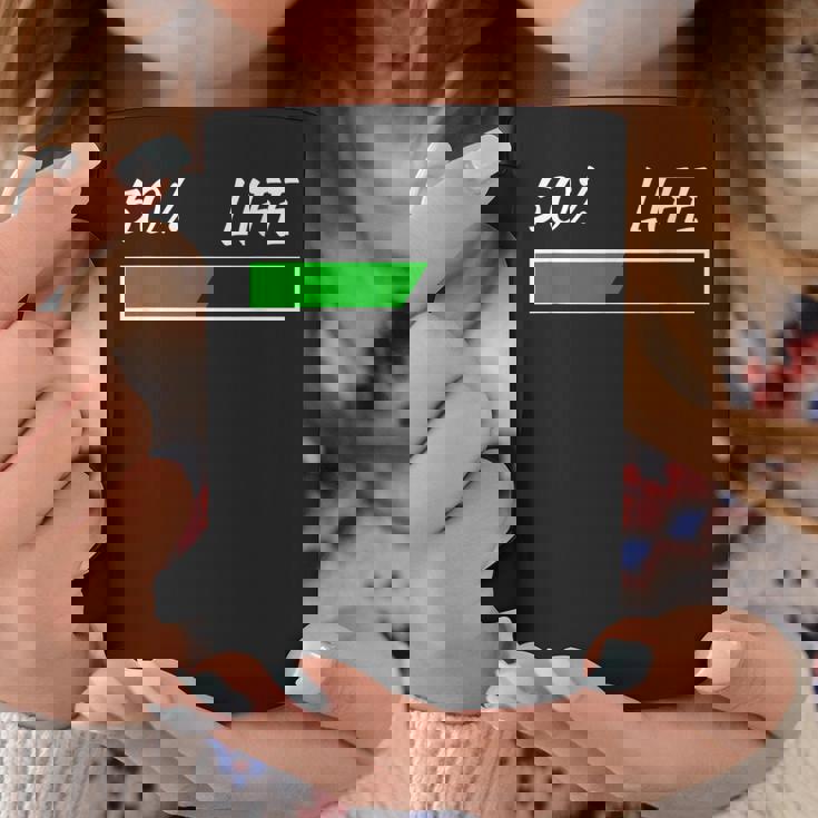 50Th Birthday 50 Life 50 Years Life Loading Bar 50 Percent コーヒーマグ 面白い贈り物