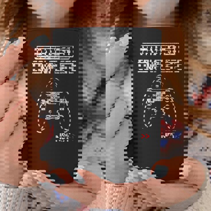 50歳の誕生日プレゼント Level 50 Complete 贈り物 父 母 男性用、女性用 コーヒーマグ 面白い贈り物