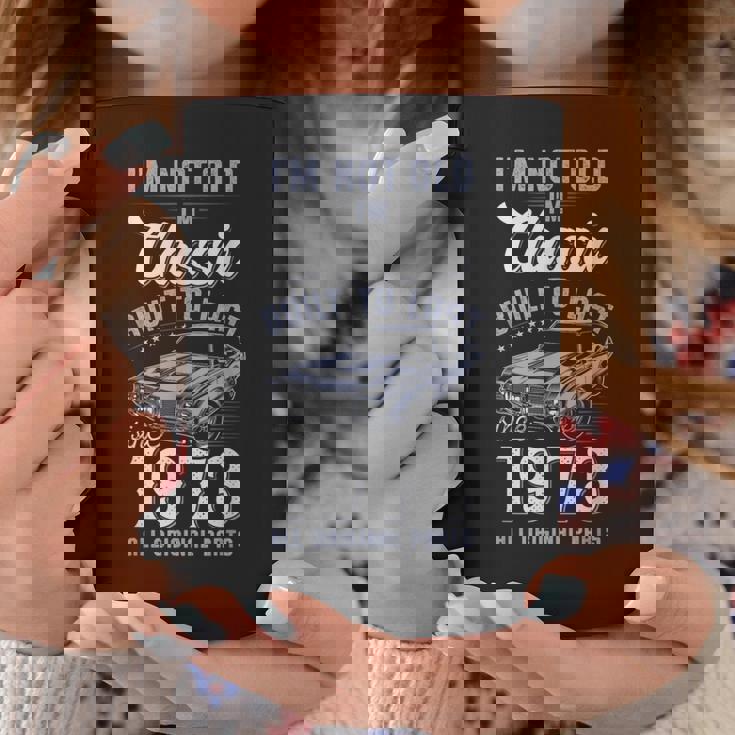 53歳の誕生日 1973年クラシックカー コーヒーマグ 面白い贈り物