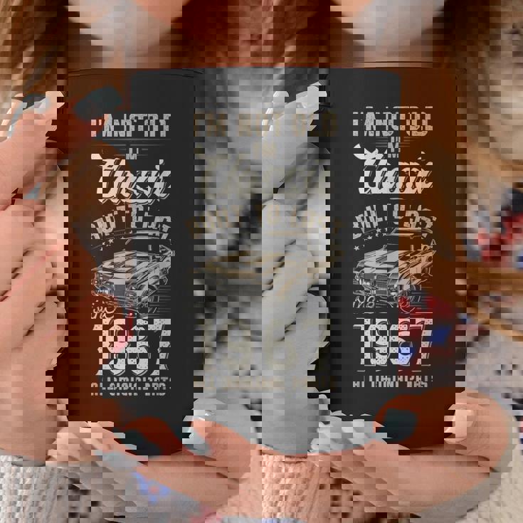 59歳の誕生日 1967年生まれのクラシックカー コーヒーマグ 面白い贈り物