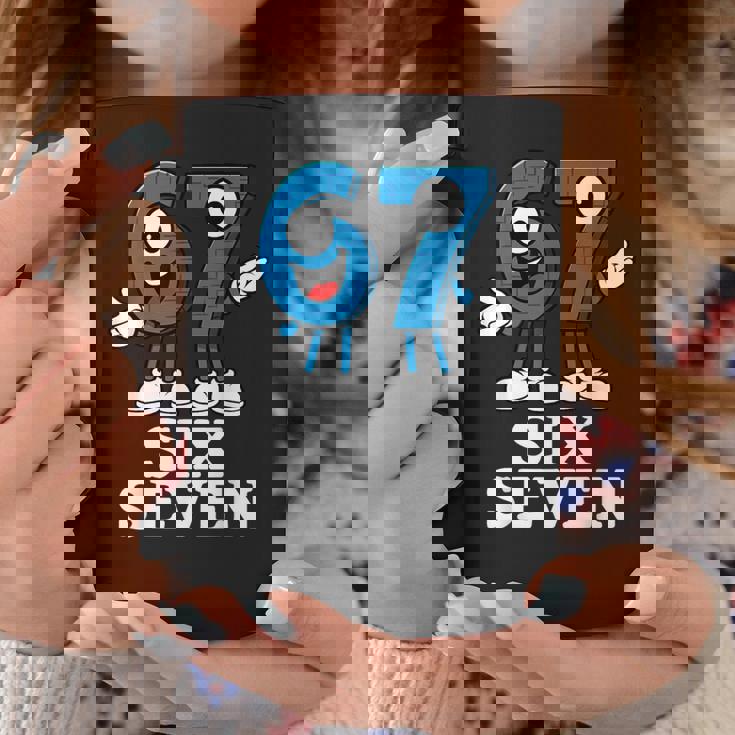 67 シックスセブン 6-7 Gen Alpha イタリアンブレインロットゲームミーム コーヒーマグ 面白い贈り物