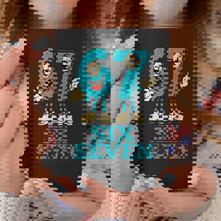 67 シックスセブン 6-7 面白いイタリアンブレインロットスラングゲームミーム コーヒーマグ 面白い贈り物