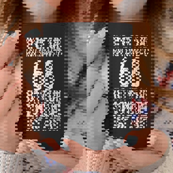 68歳の誕生日に 面白い68歳の誕生日 コーヒーマグ 面白い贈り物