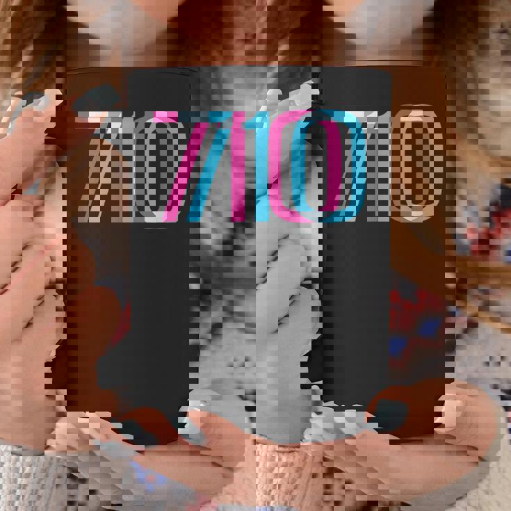 710 オイルダビング420 トリッピーグリッチ コーヒーマグ 面白い贈り物