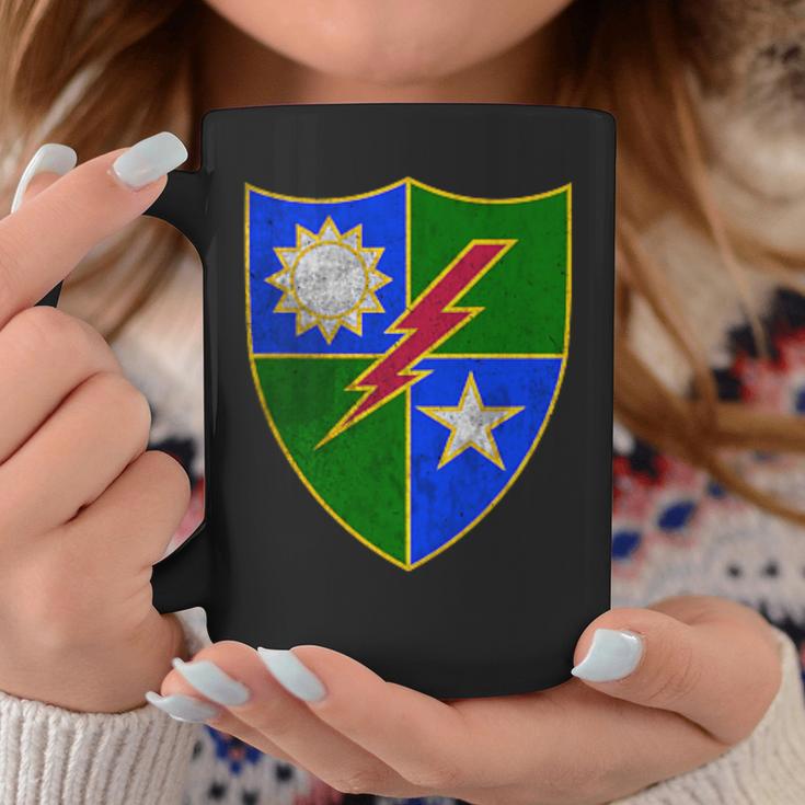 75Th Ranger Regiment Dui Distressed Logo Airborne Rangers Coffee Mug ...