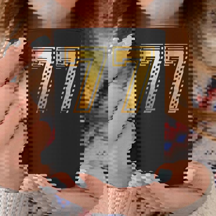 77 ナンバーセブンティセブンチーム スポーツ グラフィック 代表チームマッチング コーヒーマグ 面白い贈り物
