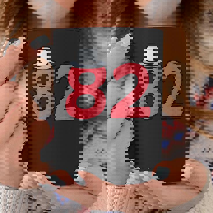 82歳の誕生日番号82 82歳の誕生日番号 コーヒーマグ 面白い贈り物