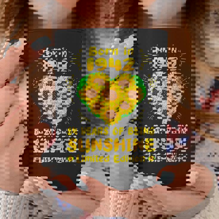 84歳の誕生日 サンシャイン84年 ひまわり恋人 1942年生まれ コーヒーマグ 面白い贈り物