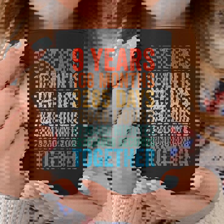 9年目の記念日 彼 彼女 カップル 9回目の結婚 コーヒーマグ 面白い贈り物