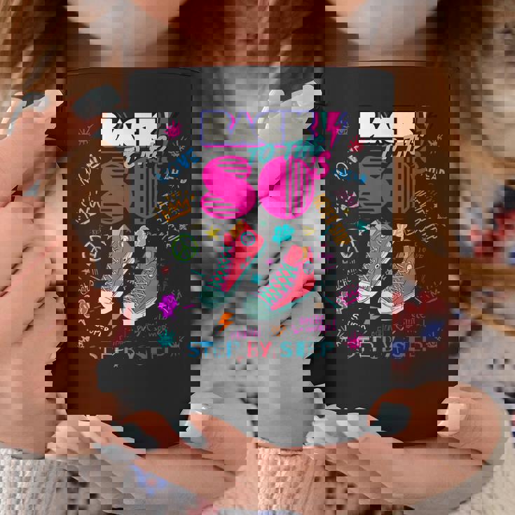 Back To 80'S ヴィンテージレトロi Love 80年代グラフィックデザイン コーヒーマグ 面白い贈り物