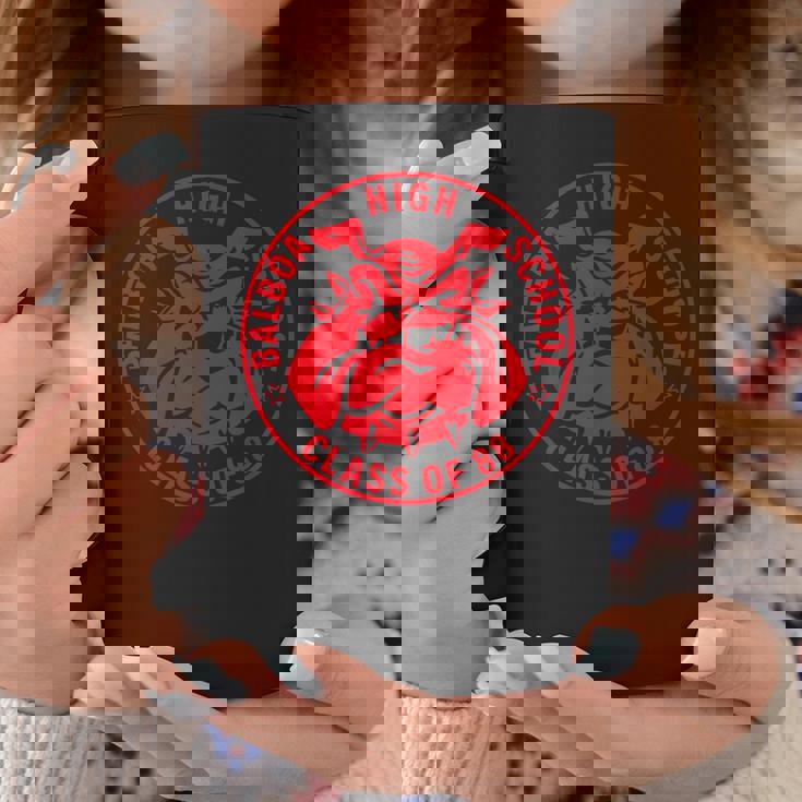 Balboa Highchool Bulldog Class Of 1988 パナマ運河ゾーン コーヒーマグ 面白い贈り物