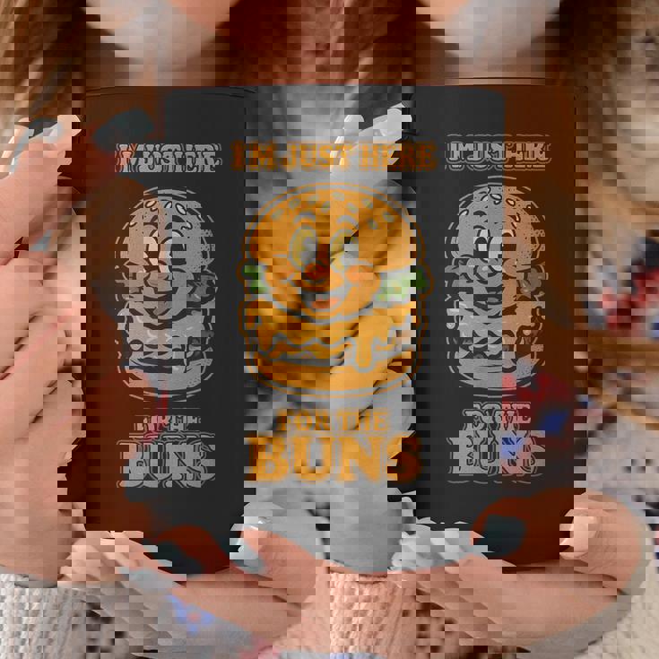 Burger Buddies 「I'm Just Here For The Buns」バーガー コーヒーマグ 面白い贈り物