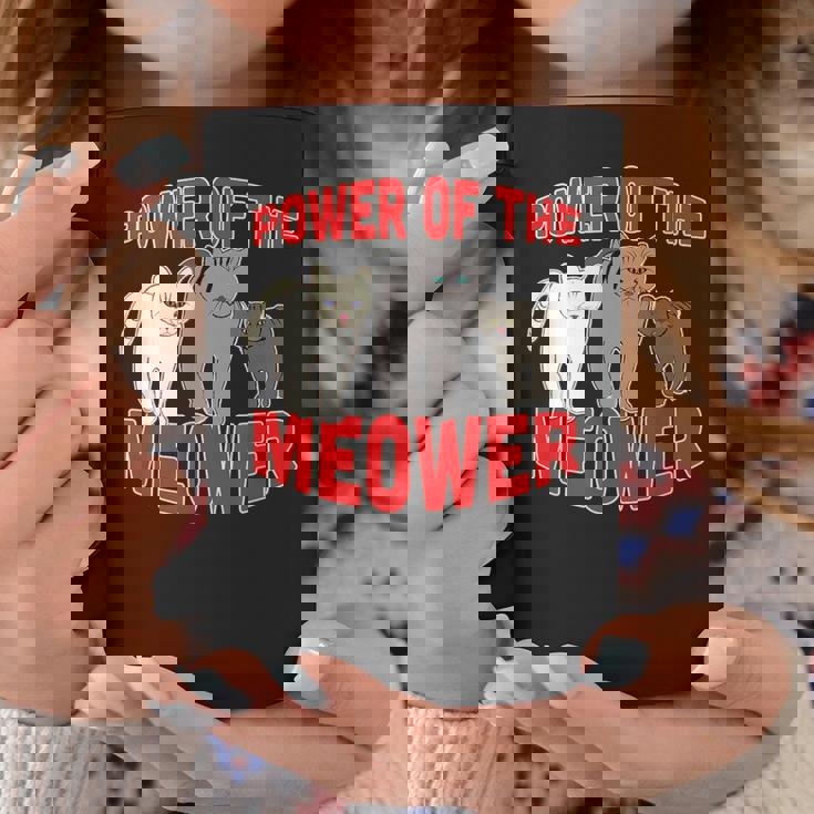 Catuperheros Power Of The Meower Feline Bossestrut Meow コーヒーマグ 面白い贈り物