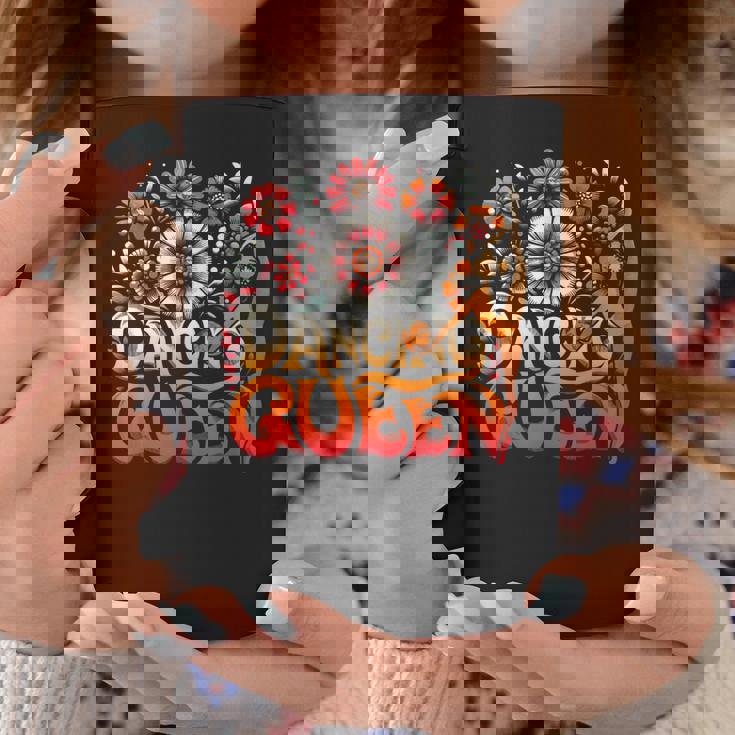 Dancing A Queen ダンシングヴィンテージ 70年代 80年代 ダンスパーティー用 コーヒーマグ 面白い贈り物