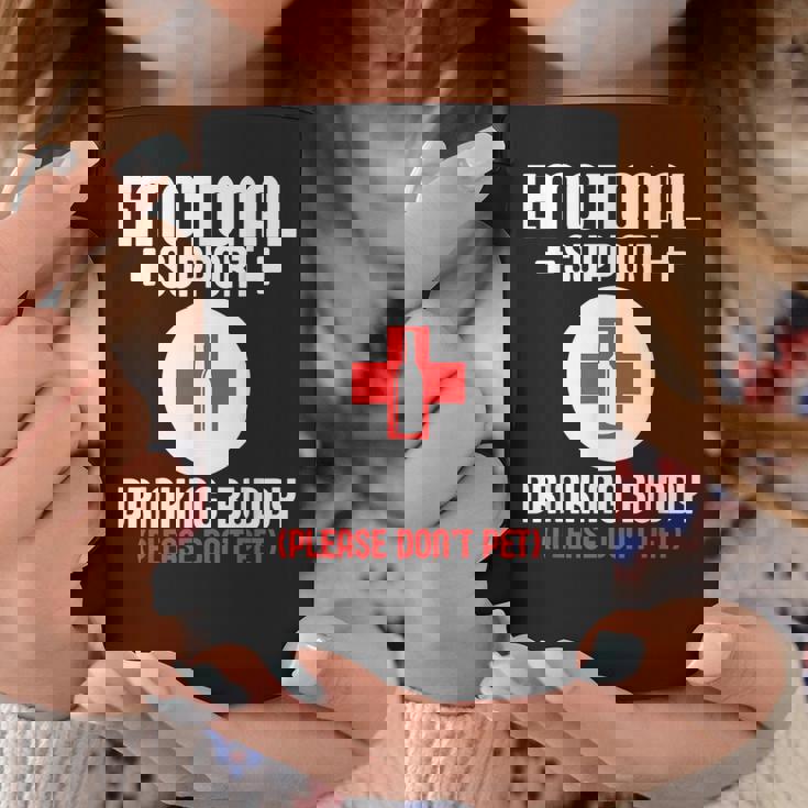 Emotionalupport Drinking Buddy Adultarcastic Humor コーヒーマグ 面白い贈り物