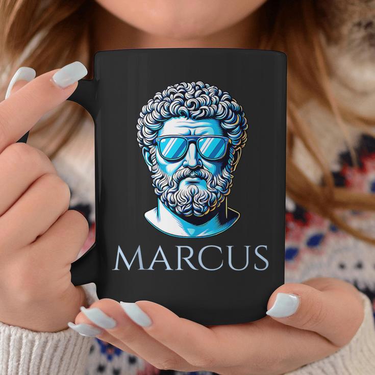 Estoico Estoicismo Marco Aurelio Filosofía Gráfico In Mangas Taza de café Regalos divertidos