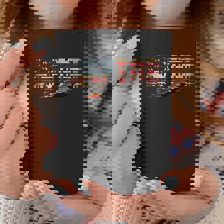 F-22 F22 ラプター ジェット戦闘機 アメリカ国旗 パイロット コーヒーマグ 面白い贈り物