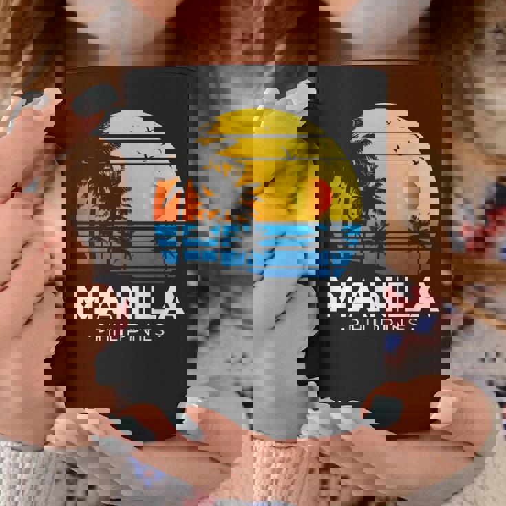 Filipina フィリピノ ヤシの木 マニラ トロピカル フィリピン コーヒーマグ 面白い贈り物