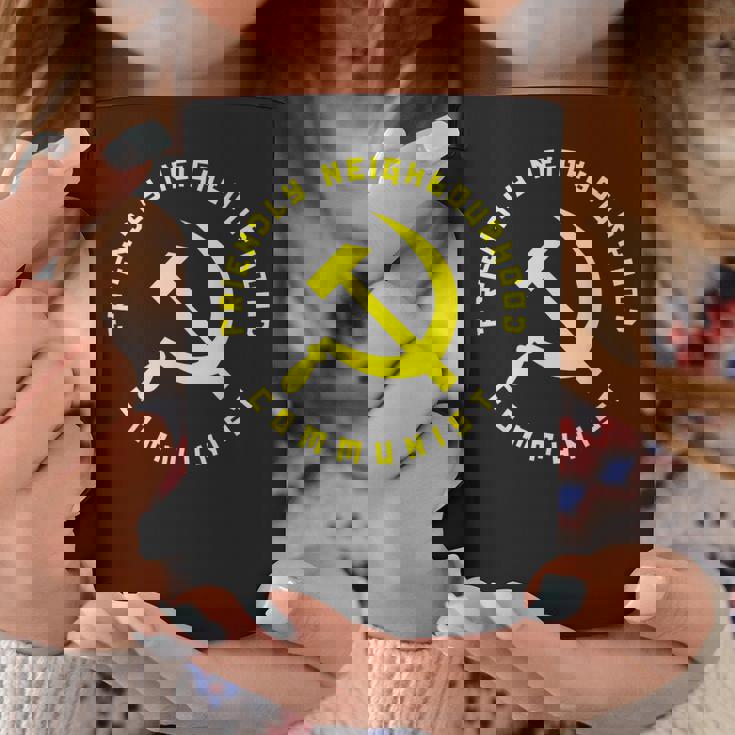 Friendly Neighbourhood Communist 面白い共産主義 コーヒーマグ 面白い贈り物
