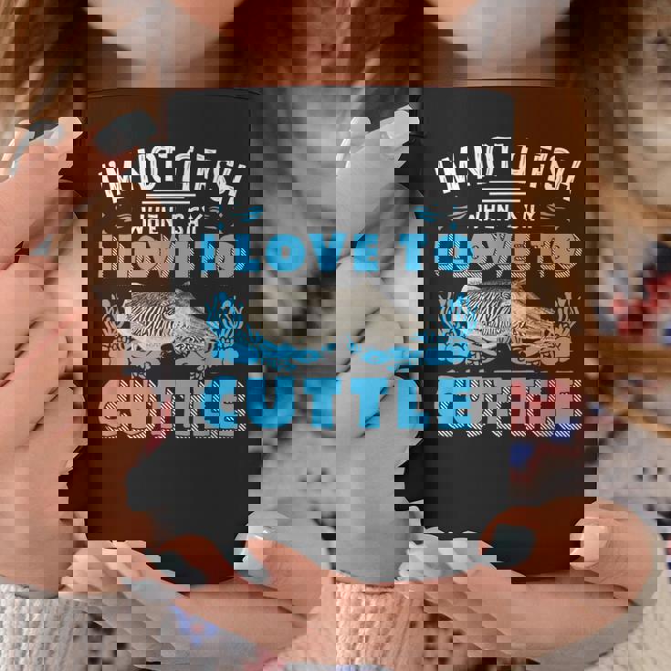 I'm Not A Fish When Iay I Love To Cuttlefish コーヒーマグ 面白い贈り物