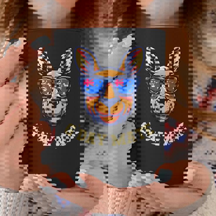 G Day Mate カンガルーオーストラリア国旗シャツ オーストラリア オーストラリア コーヒーマグ 面白い贈り物