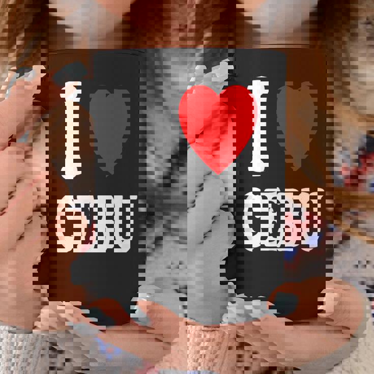 I Heart 愛 セブ 旅行 バケーション ツーリズム フィリピン コーヒーマグ 面白い贈り物