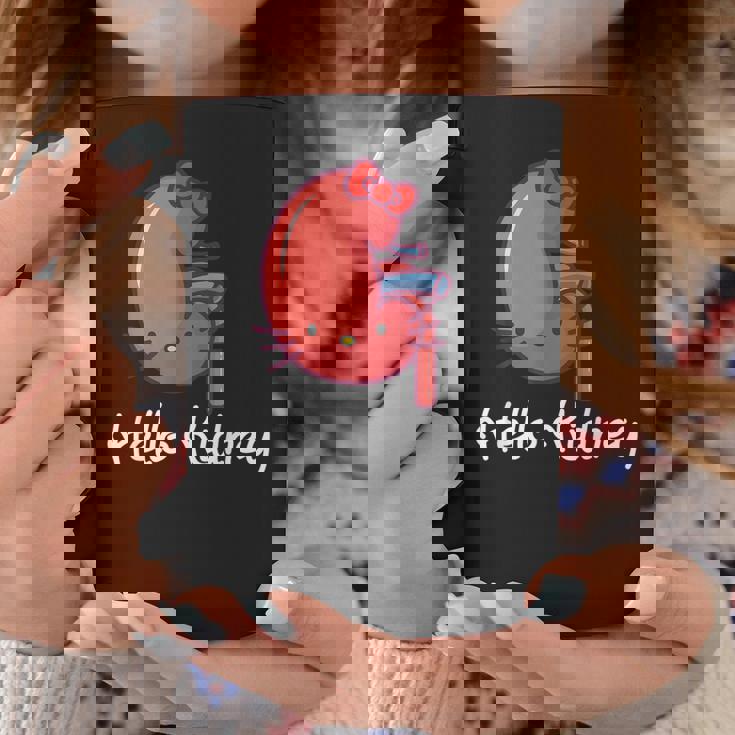 Hello Kidney おもしろ お医者さんへの感謝を示す コーヒーマグ 面白い贈り物