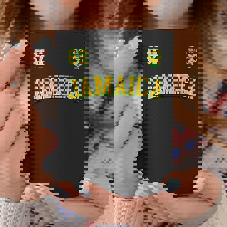 Jamaica 62 2024 年独立記念日ジャマイカ国旗ジャージ 長袖tシャツ コーヒーマグ 面白い贈り物