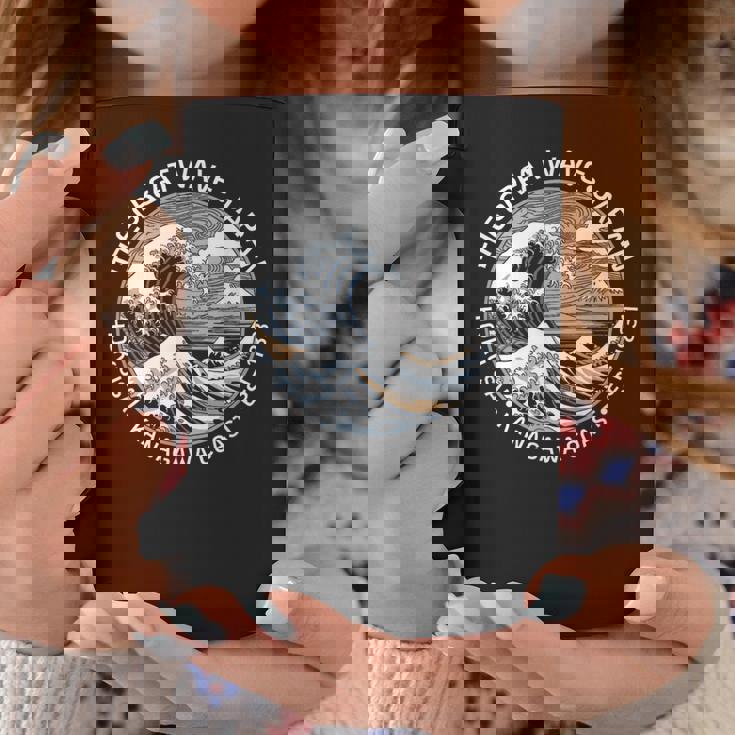 Japan Great Waveoff 神奈川 北斎 日本土産 コーヒーマグ 面白い贈り物