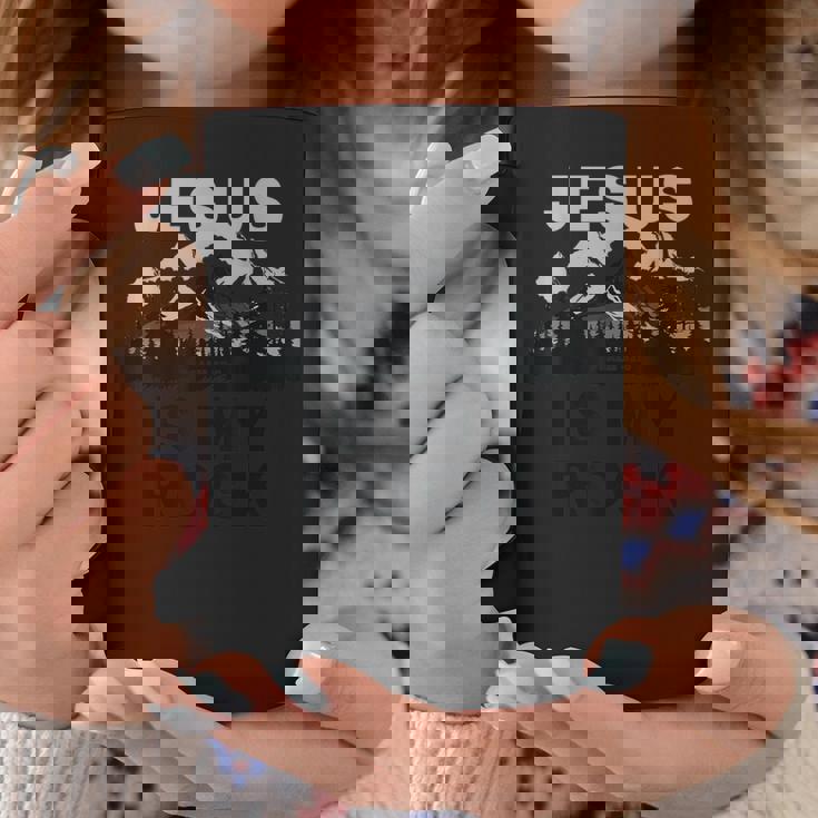 Jesus Is My Rock – Psalm 62 コーヒーマグ 面白い贈り物