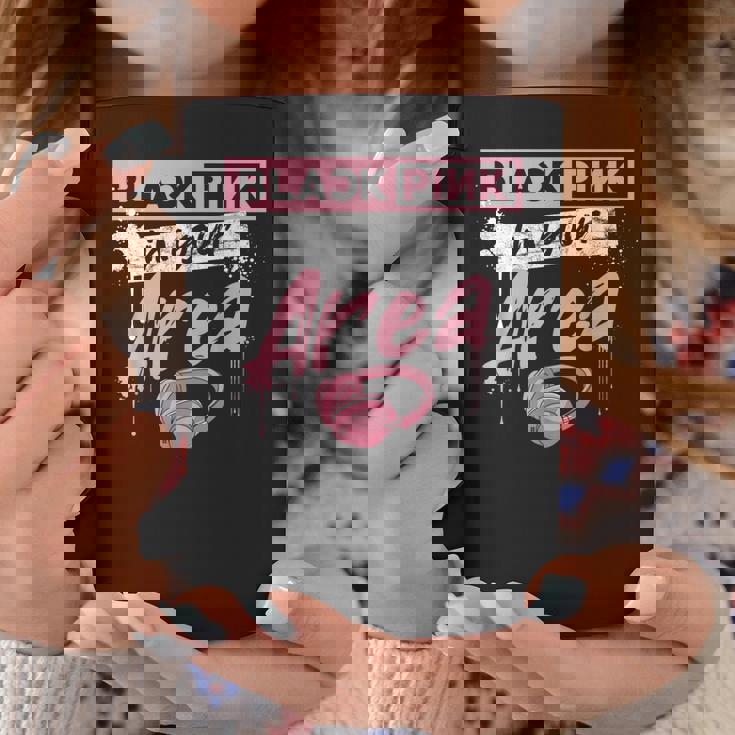 K-Pop 韓国ポップファッション ブラック ピンク 韓国 K-Pop好き向け コーヒーマグ 面白い贈り物