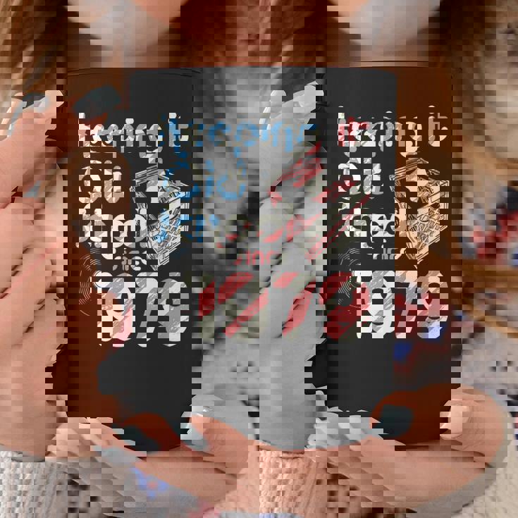 Keep It Oldchoolince 1979 Year Crate Ofinyl Records コーヒーマグ 面白い贈り物