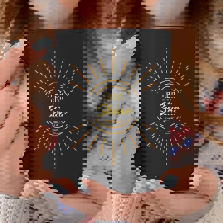 Let Ithine – Matthew 5 コーヒーマグ 面白い贈り物